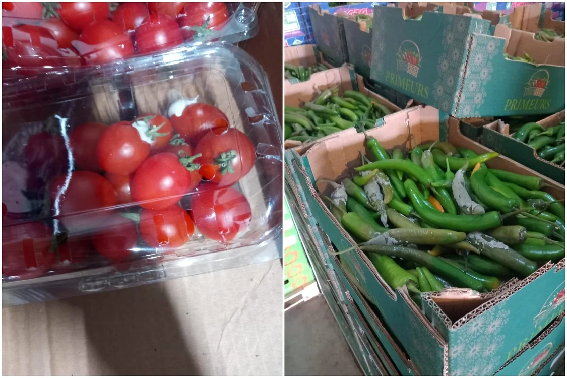 Peste 100 de tone de legume cu pesticide, găsite de ANPC. Foto: ANPC