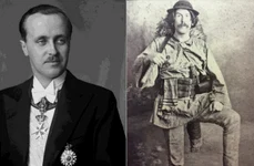 Franz Nopcsa, in jurul anului 1933 și deghizat în cioban. Sursa: Wikipedia. 