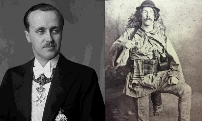Franz Nopcsa, in jurul anului 1933 și deghizat în cioban. Sursa: Wikipedia. 