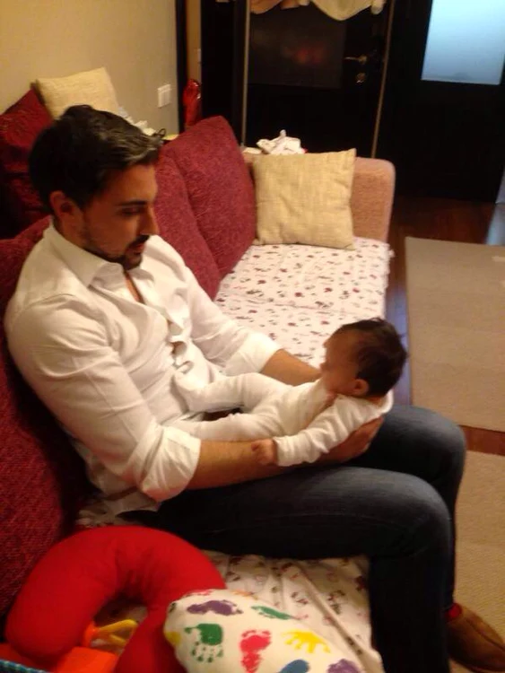 
    Alexandru Ciucu şi fiica lui, Elena Carolina. (Foto: Facebook)  