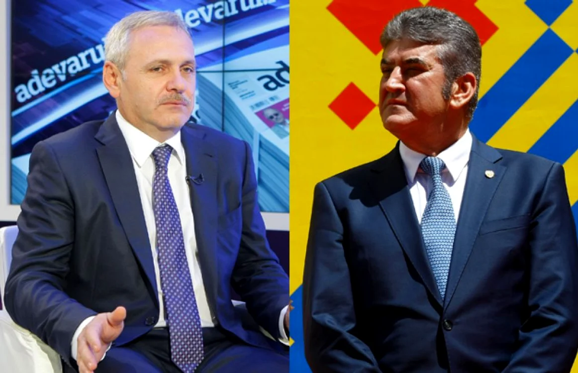 Liviu Dragnea şi Gabriel Oprea şi-au pus semnătura pe un acord care avantajează PSD FOTO Adevărul