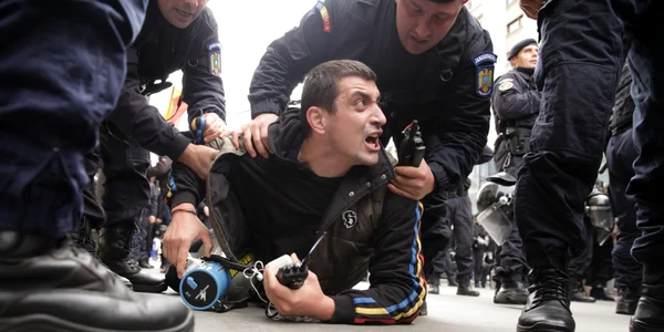 Platforma Unionistă Acţiunea 2012 organizează marşul Luptă pentru Basarabia în Bucureşti sâmbătă 22 octombrie 2016 FOTO Inquam Photos  Liviu Florin Albei 