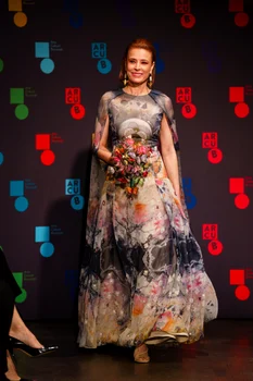 Monica Davidescu în show-ul Dali. FOTO: Remus Nicolaescu