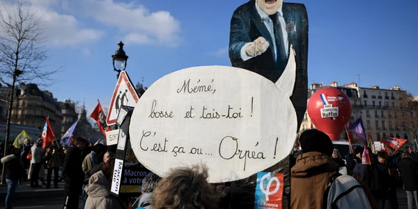 Protest in Franta FOTO EPA EFE jpg