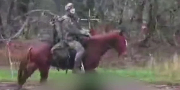 soldat ucrainean pe cal foto telegram ucraina 365 jpg