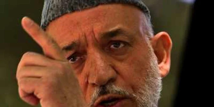 Preşedintele afgan Hamid Karzai