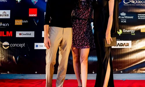 Radu Ștefan Bănică, Violeta și Andreea Marin, un trio admirabil pe covorul roșu jpeg