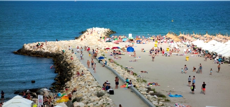 Plajă la Eforie Nord FOTO Shutterstock