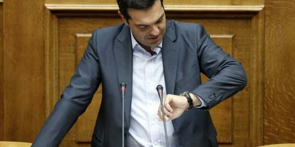 Alexis Tsipras in parlamentul elen la 14 august 2015