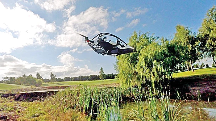 Jetson One poate transporta o persoană de până la 85 kg