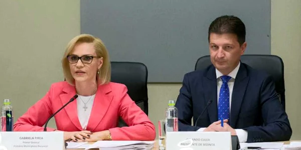 Orlando Culea si Gabriela Firea FOTO Facebook Gabriela Firea