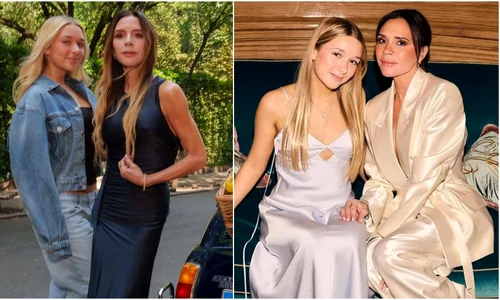 Victoria Beckham și Harper Beckham jpg