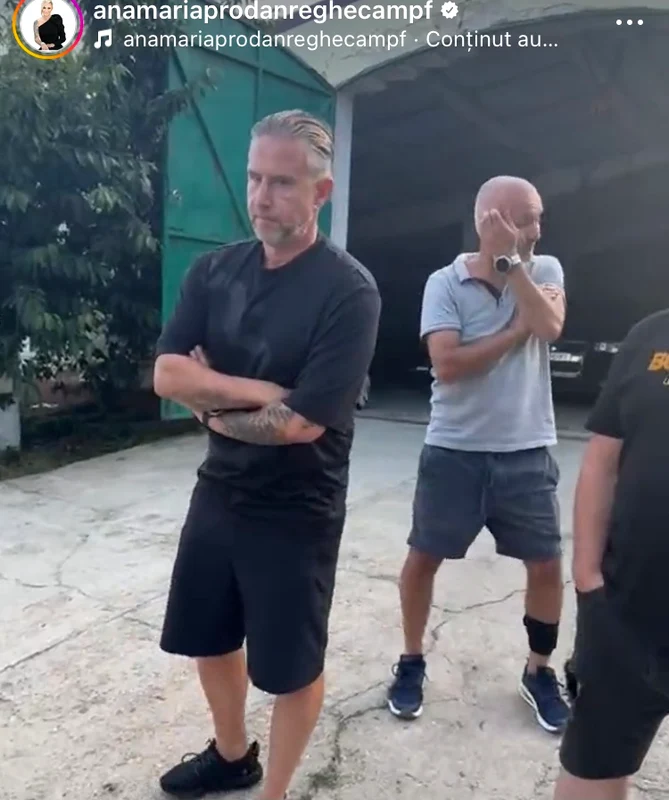 Reghe a venit cu Poliția sa ia skijetul foto Instagram 