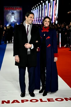 Prințul Jean Christophe Napoleon și soția sa, Prințesa Olympia. FOTO: Getty Images