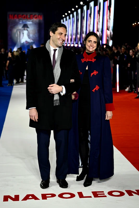 Prințul Jean Christophe Napoleon și soția sa, Prințesa Olympia. FOTO: Getty Images