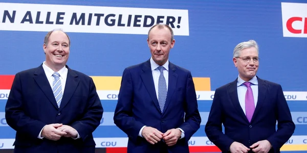 Friedrich Merz a fost ales noul lider al CDU FOTO EPA-EFE