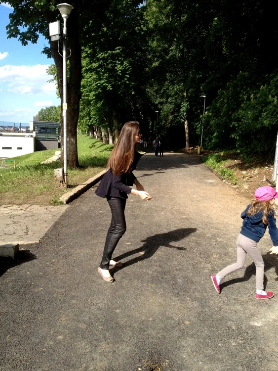 Monica Gabor şi Irinuca FOTO FACEBOOK