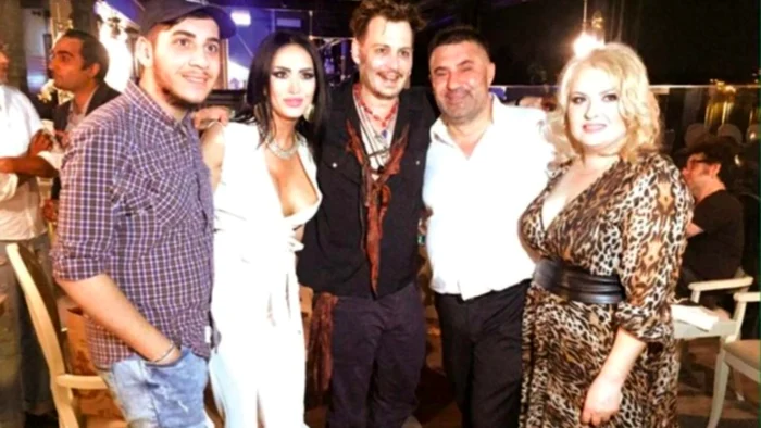 Taraful Clejanilor, alături de marele actor Johnny Depp