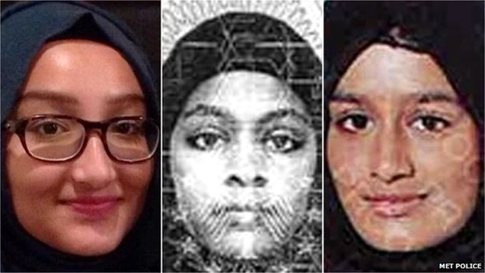 Kadiza Sultana Shamima Begum  Amira Abase FOTO BBC / Met Police