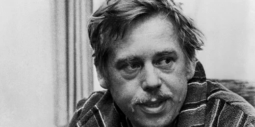 Vaclav Havel, în 1978, pe când era purtătorul de cuvânt al grupării disidente Charter 77