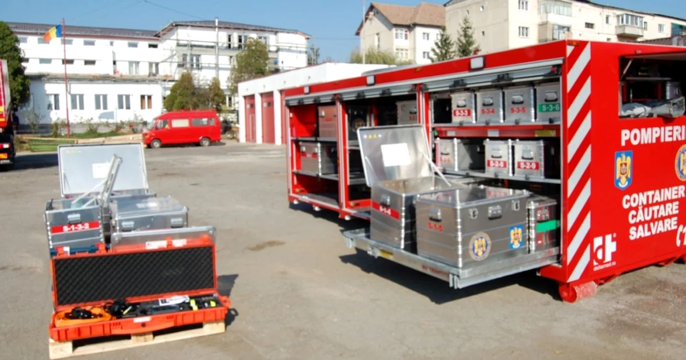 container pompieri