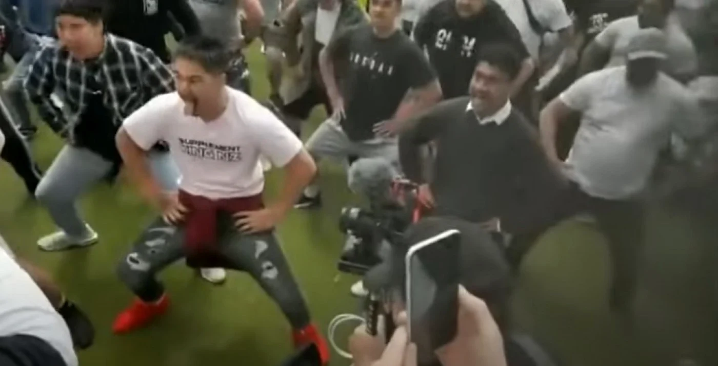 Ritualul Haka FOTO Captură Video/ Youtube