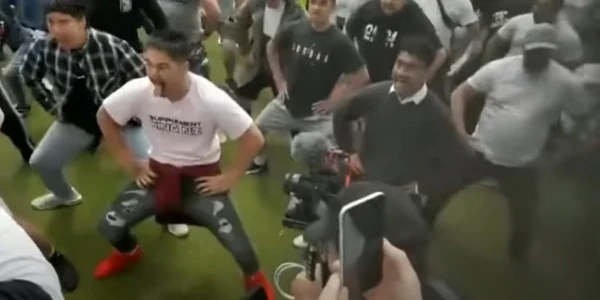 Ritualul Haka FOTO Captură Video/ Youtube