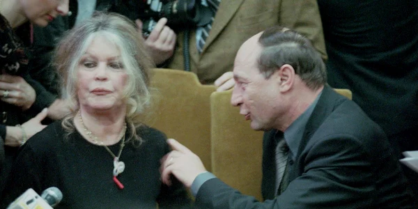 Brigitte Bardot şi Traian Băsescu