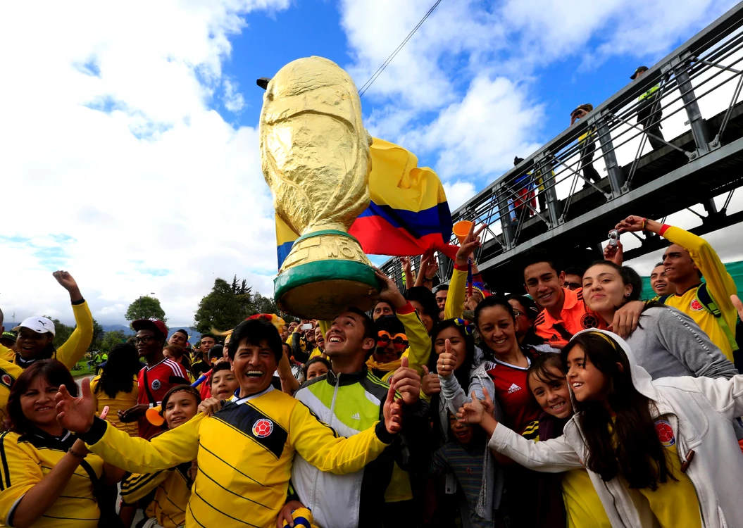 Columbienii n-au avut parte de trofeul Cupei Mondiale, dar s-au descurcat totuşi mai mult decât onorabil