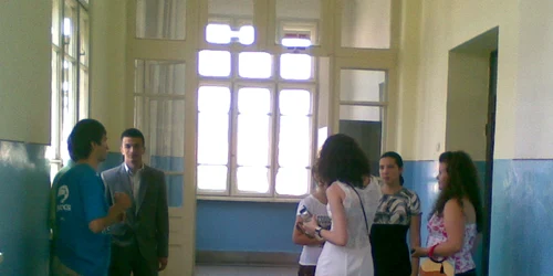 Elevi la Bacalaureat Foto Arhivă