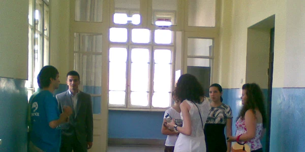 Elevi la Bacalaureat Foto Arhivă
