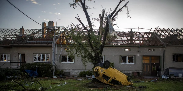 O tornadă a lovit Cehia. FOTO EPA-EFE