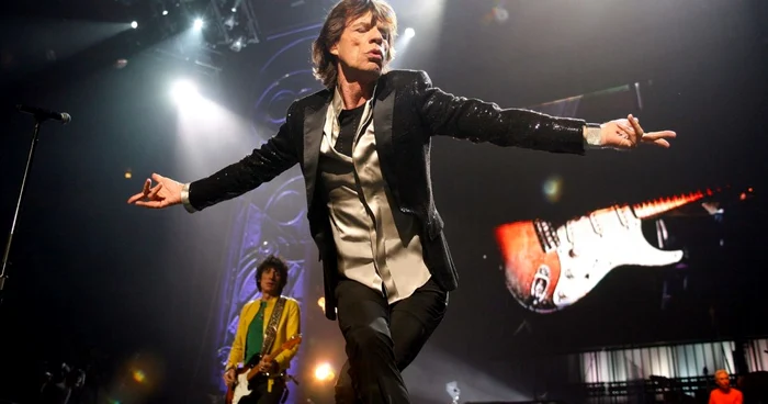 Mick Jagger, solistul trupei The Rolling Stones