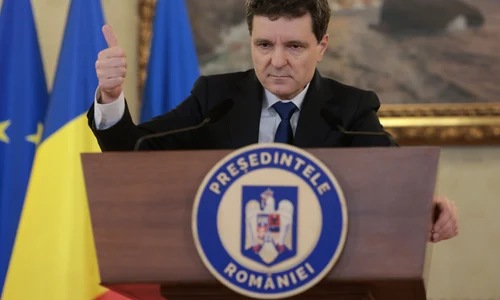 Nicușor Dan susține declarații de presă pe tema sistemului de justiție din România, la Palatul Cotroceni FOTO INQUAM/ George Călin