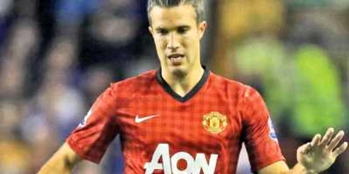 Robin van Persie e cel mai periculos jucător al celor de la Manchester United