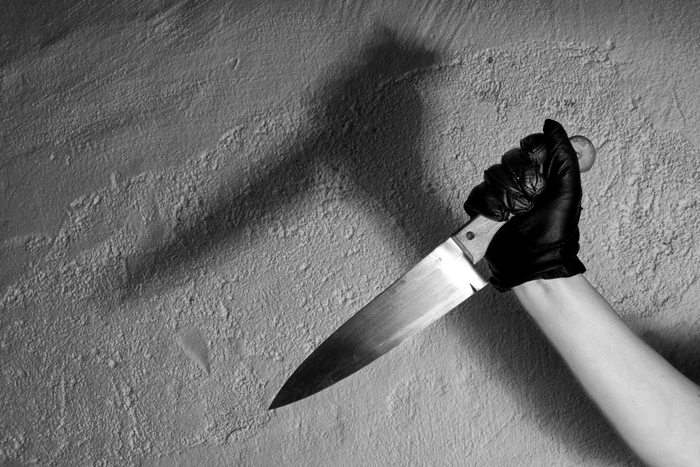 
    Bătrânul şi-a căsăpit fiul cu mai multe lovituri de cuţit  