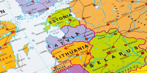 harta tarile baltice estonia lituania letonia bielorusia belarus foto shutterstock