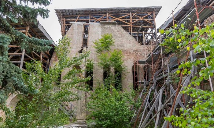 Curtea Veche se află într-o stare avansată de degradare (© Facebook / Primăria Municipiului București)