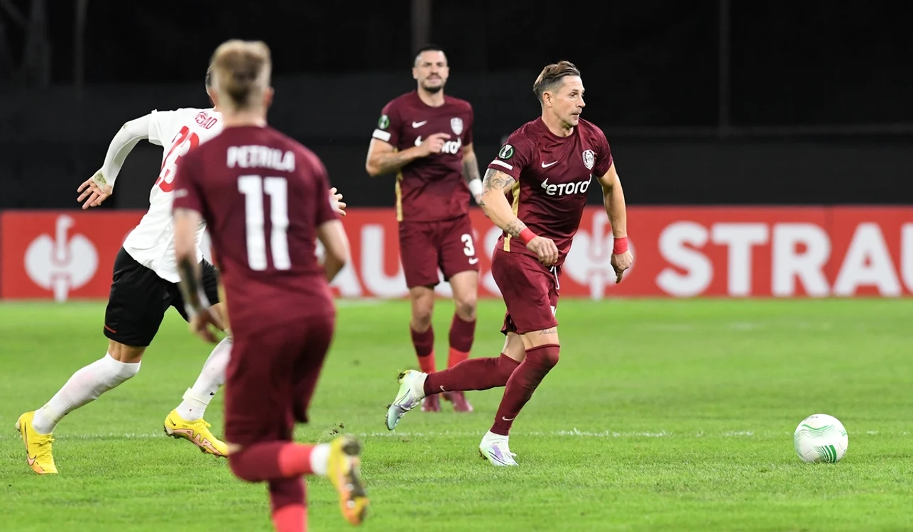 CFR Cluj se pregătește de „dubla” cu Slavia Praga (FOTO: Sportpictures)