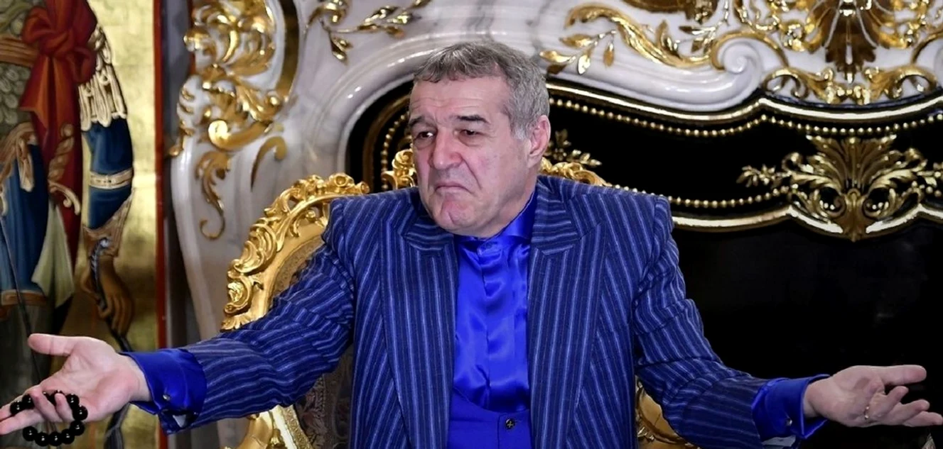 Gigi Becali, supărat pe eșecul FCSB. Foto Sportpictures 