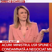 Cătălina Porumbel și Irineu Darău, schimb dur de replici FOTO captură video 