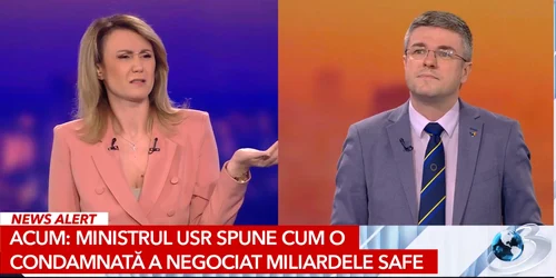 Cătălina Porumbel și Irineu Darău, schimb dur de replici FOTO captură video 