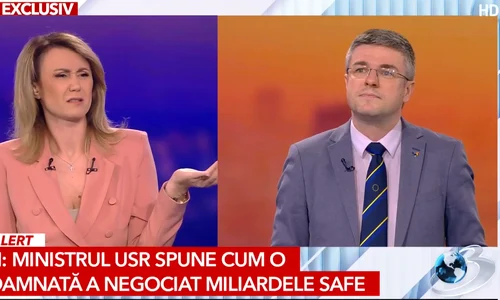 Cătălina Porumbel și Irineu Darău, schimb dur de replici FOTO captură video