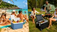 Vacanță la plajă vs. camping relaxat cu lăzile frigorifice portabile potrivite Foto Daciana Stoica Adevărul jpg