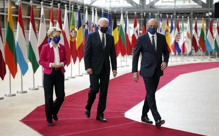 Ursula von der Leyen, Joe Biden, Charles Michel, întâlnire fructuoasă la Bruxelles