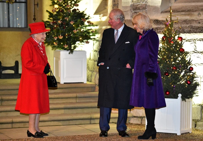 Regina Elisabeta, Charles și Camilla, Getty jpg
