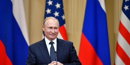 Vladimir Putin - summit in Helsinki. FOTO AFP