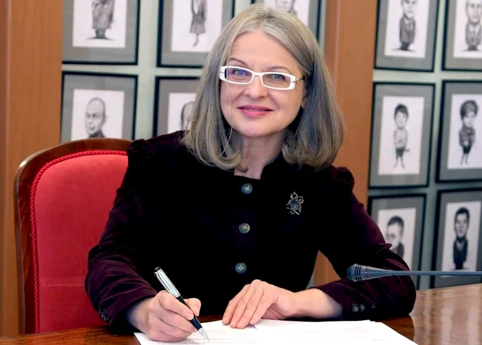 Gabriela Crețu se numără printre funcționarii care au protestat în Senat FOTO Gabi Crețu / Facebook
