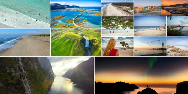 Plajele și peisajele incredibile din Scandinavia și Finlanda Colaj DMS