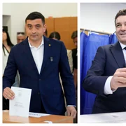 George Simion Nicusor Dan castigatori ai primului tur, 4 mai 2025  Foto Profimedia  Inquam Photostos, jpg